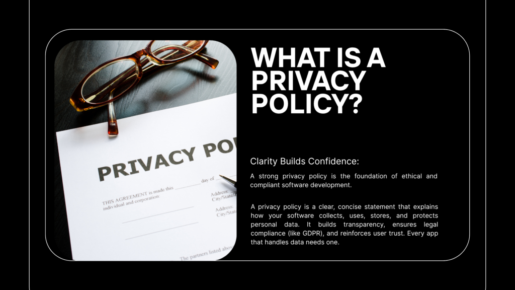 what is a privacy policy